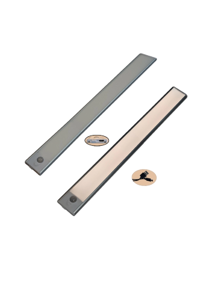 Liston LED 3,2W 40cm recargable con sensor de movimiento JA